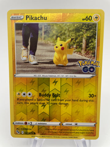 Pikachu 027/078 Reverse Holo RH