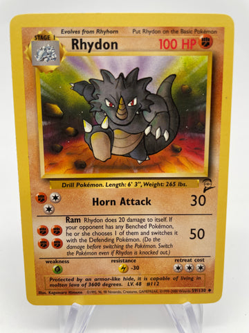 Rhydon - Base Set 2  59/130 DMG