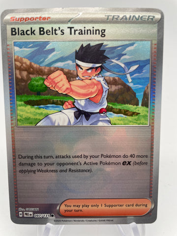 Black Belt's Training 097/131 PREen Reverse Holo Pokeball