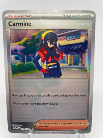 Carmine 103/131 PREen Reverse Holo Pokeball