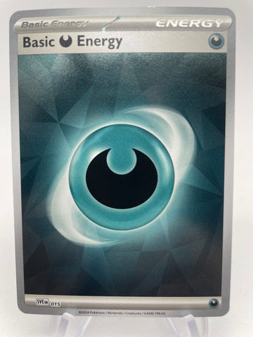 Basic Darkness Energy SVEen 015 Prismatic Evolutions Holo