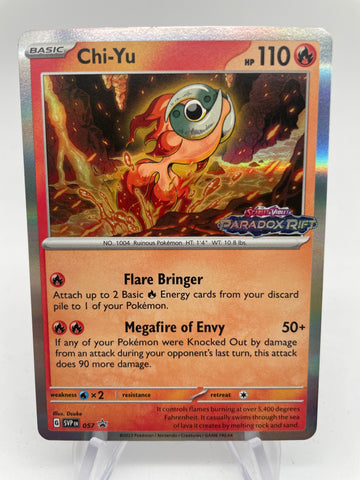 Chi-Yu SVPen 057 Promo Stamped with Paradox Rift - LP (bad factory cut)