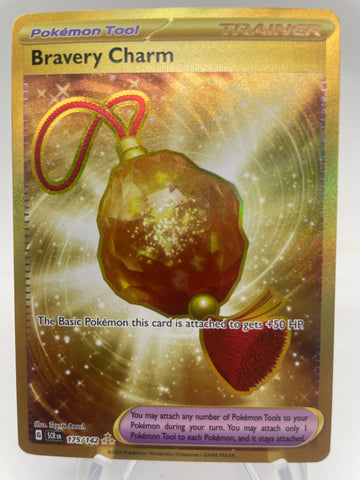 Bravery Charm SCRen 175/142 Ultra Rare Gold