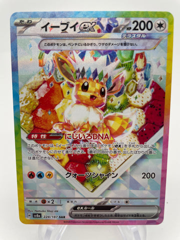 Eevee ex 224/187 Special Art Rare sv8a Japanese LP
