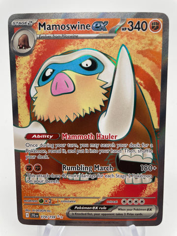 Mamoswine ex 174/159 JTGen Double Rare