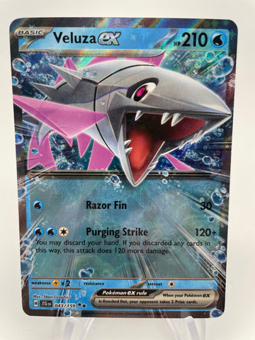 Veluza ex 043/159 JTGen Double Rare
