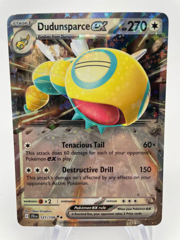 Dudunsparce ex 121/159 JTGen Double Rare