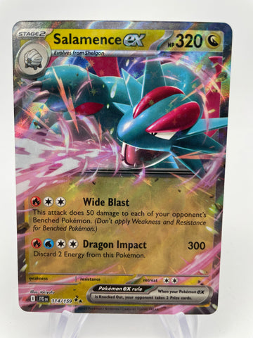 Salmence ex 114/159 JTGen Double Rare