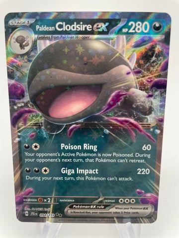 Paldean Clodsire ex 094/159 JTGen Double Rare
