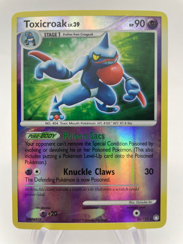 Toxicroak Lv 39 36/123	LP