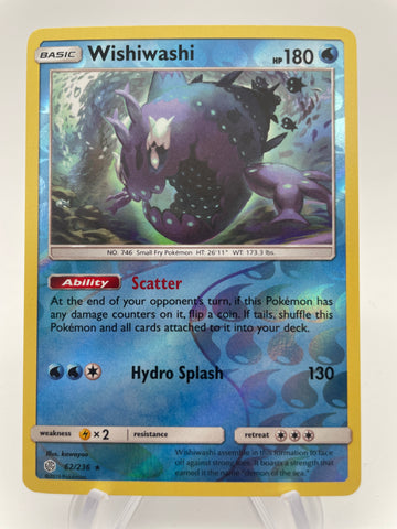 Wishiwashi 62/236 RH Reverse Holo