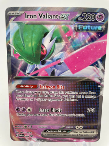 Iron Valiant ex SVPen 068 Black Star Promo