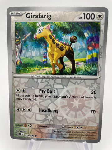 Girafarig PALen 154/193 Reverse Holo