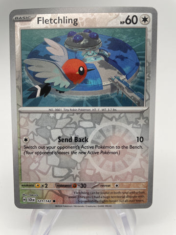 Fletchling SCRen 121/142 Reverse Holo RH