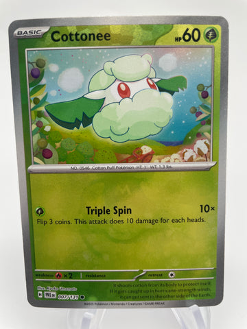 Cottonee 007/131 PREen Reverse Holo Masterball