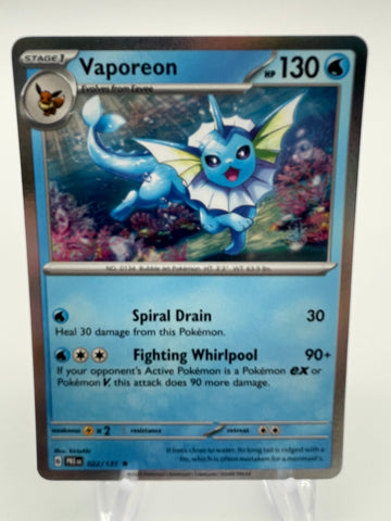 Vaporeon 022/131 PREen Holo