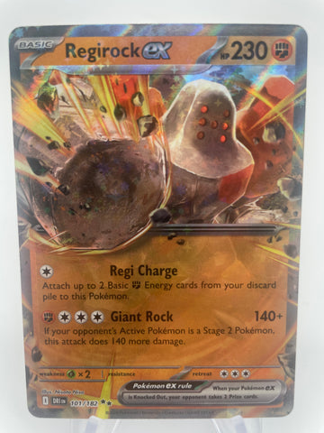 Regirock ex DRIen 101/182 Double Rare