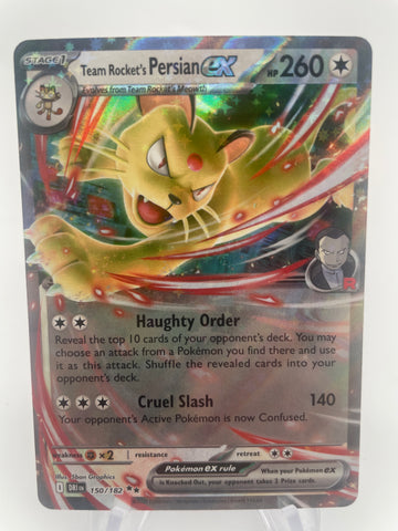 Team Rocket's Persian ex DRIen 150/182 Double Rare