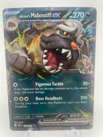 Arven's Mabosstiff ex DRIen 139/182 Double Rare