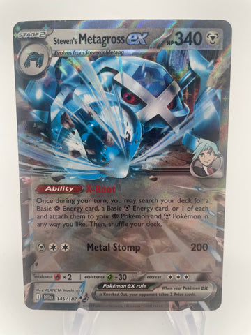 Steven's Metagross ex DRIen 145/182 Double Rare