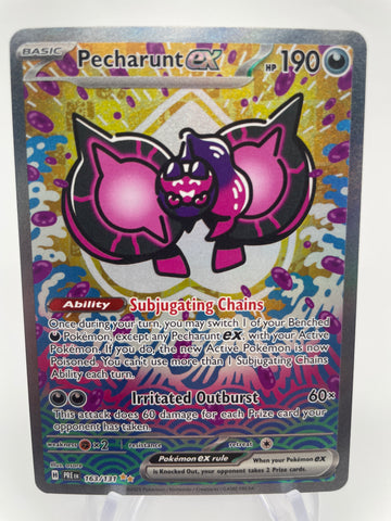 Pecharunt ex 163/131 PREen Special Illustration Rare