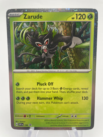 Zarude SVPen 199 Black Star Promo