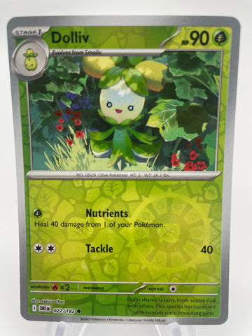 Dolliv DRIen 022/182 Reverse Holo RH