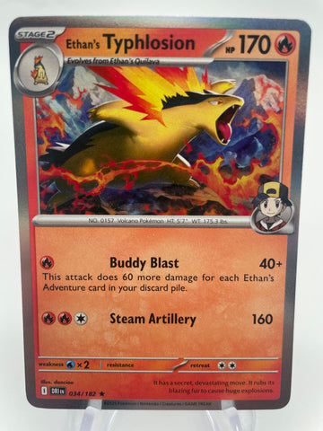 Ethan's Typhlosion DRIen 034/182 Holo
