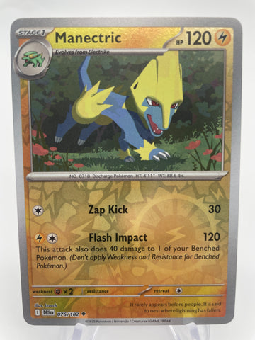 Manectric DRIen 076/182 Reverse Holo RH