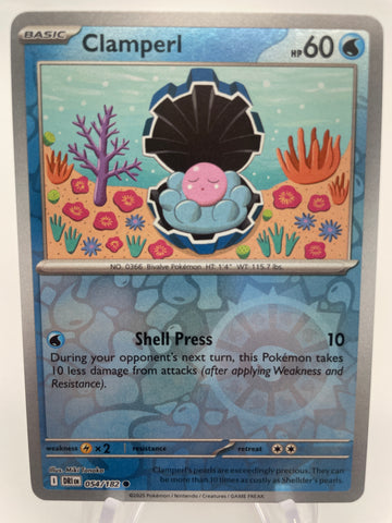 Clamperl DRIen 054/182 Reverse Holo RH