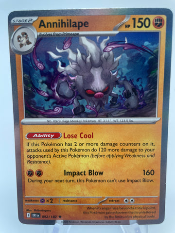Annihilape DRIen 092/182 Holo