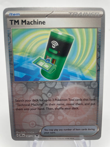 TM Machine 181/182 Reverse Holo RH
