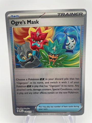 Ogre's Mask 118/131 PREen Reverse Holo Pokeball