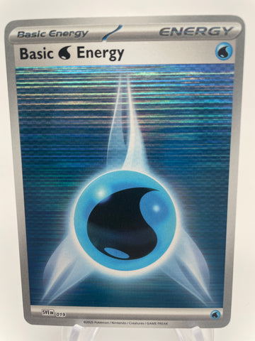 Basic Water Energy SVEen 019 White Flare Black Flame Holo