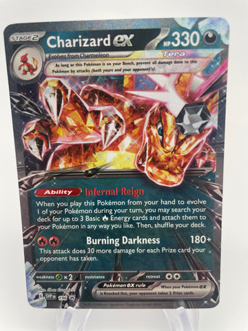 Charizard ex SVPen 196 Black Star Promo
