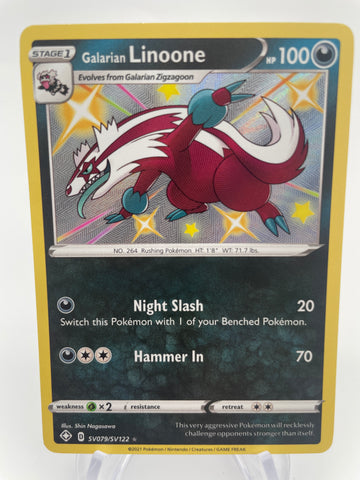 Galarian Linoone SV079/SV122