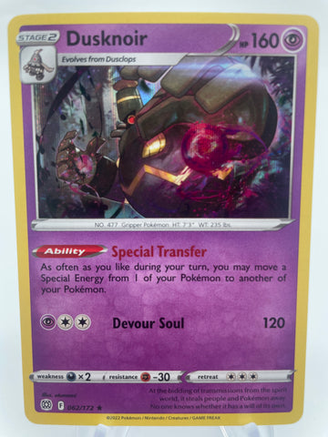 Dusknoir  062/172 - Brilliant Stars