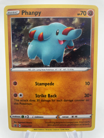 Phanpy SWSH117 Black Star Promo