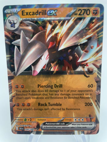 Excadrill ex BLKen 046/086 Double Rare