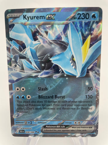 Kyurem ex BLKen 028/086 Double Rare