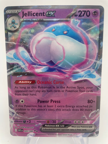 Jellicent ex WHTen 045/086 Double Rare