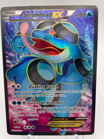 Seismitoad EX 106/111  MP
