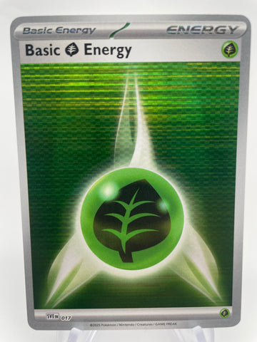 Basic Grass Energy SVEen 017 White Flare Black Bolt Holo