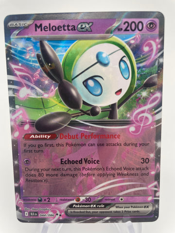 Meloetta ex BLKen 044/086 Double Rare