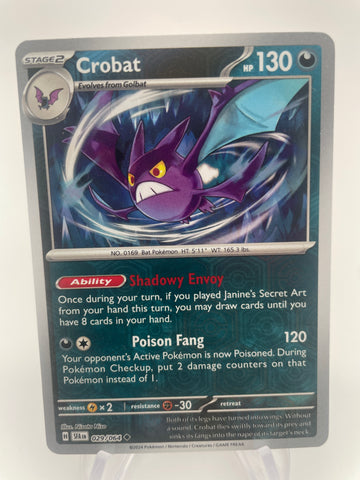 Crobat SFAen 029/064 Reverse Holo RH