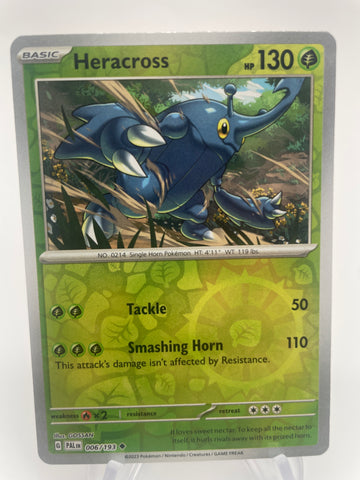 Heracross PALen 006/193 Reverse Holo RH