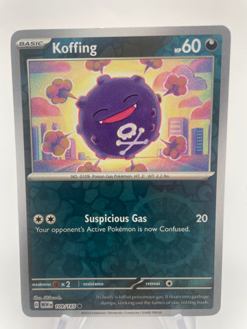 Koffing MEWen 109/165 RH Reverse Holo