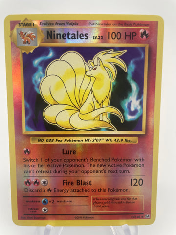 Ninetales 15/108 Reverse Holo LP