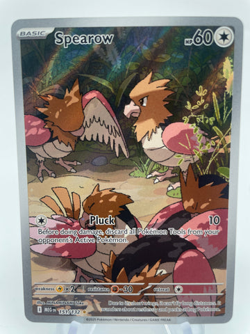 Spearow MEGen 151/132 Illustration Rare IR