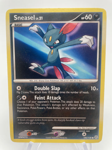 Sneasel LV.21 100/130 DMG